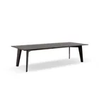 Dining room furniture long wood dining table