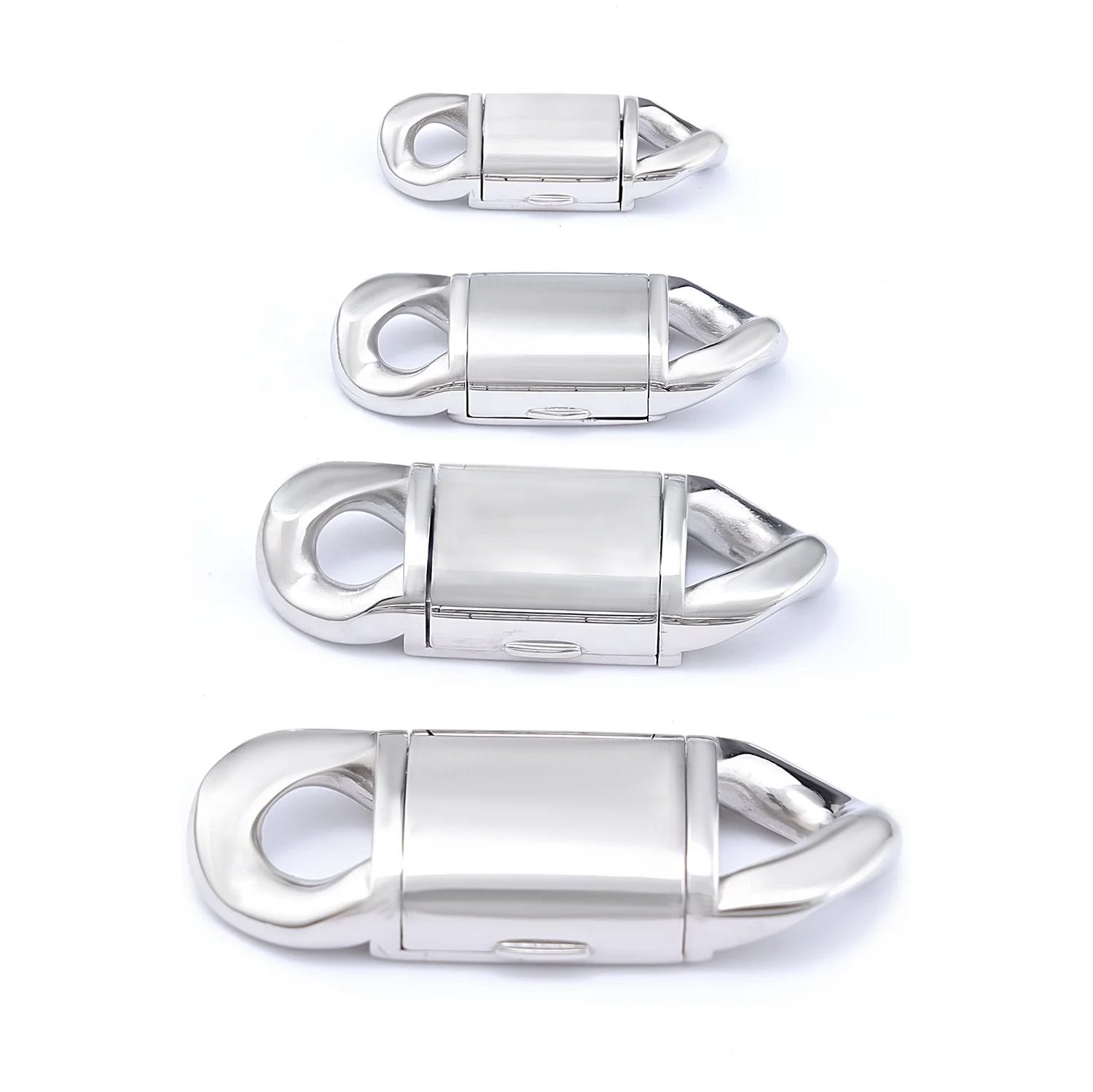 Jewelry Findings Gold Color 316 Stainless Steel Cuban Chain Buckle Clasp for Hip Hop Bracelets Necklaces
Jewelry Findings Gold Color 316 Stainless Steel Cuban Chain Buckle Clasp for Hip Hop Bracelets Necklaces