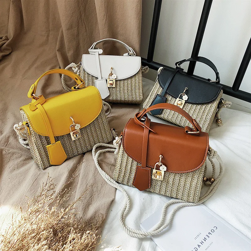 2021 New arrivals Ladies Beach Woven Messenger Handbags Box Purses Lady Hand bags For Women
2021 New arrivals Ladies Beach Woven Messenger Handbags Box Purses Lady Hand bags For Women