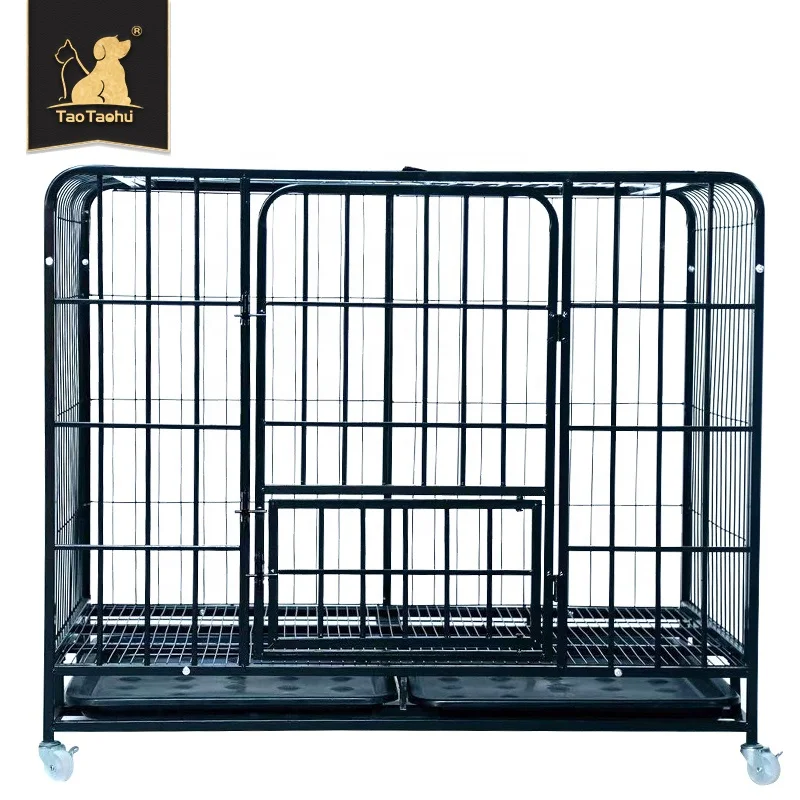 TaoTaohui Foldable reinforced metal cages are popular in Chinese factories, which can be used for indoor dog cages, Black
TaoTaohui Foldable reinforced metal cages are popular in Chinese factories, which can be used for indoor dog cages, Black
