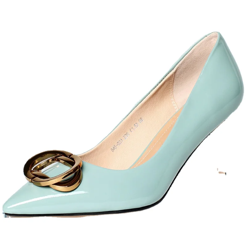 M018 Fashion High Heels Pointed Ladies Shoes New Arrivals 2021 Women Dress Shoes, Black/blue/apricot
M018 Fashion High Heels Pointed Ladies Shoes New Arrivals 2021 Women Dress Shoes, Black/blue/apricot