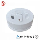 EN14604 approved stand alone 9v battery smoke detector