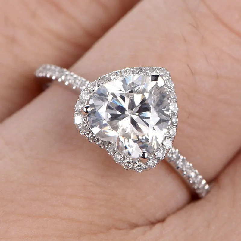 Hot-sale Heart Rings Zircon Rhinestone Princess Engaged Wedding Diamond Ring Women Engagement Rings, Picture
Hot-sale Heart Rings Zircon Rhinestone Princess Engaged Wedding Diamond Ring Women Engagement Rings, Picture