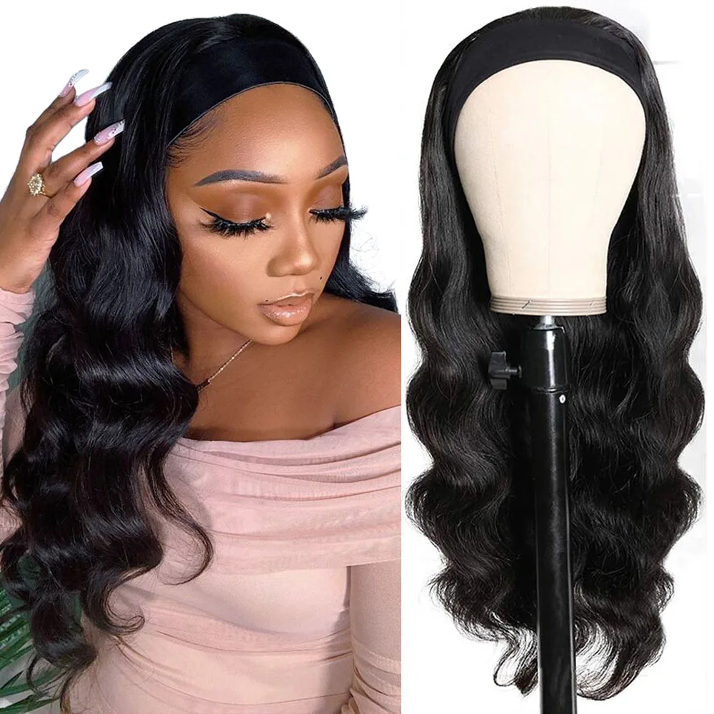 Cheap Wholesale Brazilian Human Hair Glueless Headband Wig Human Hair Body Wave Full Machine Made Non Lace Wigs For Black Women
Cheap Wholesale Brazilian Human Hair Glueless Headband Wig Human Hair Body Wave Full Machine Made Non Lace Wigs For Black Women