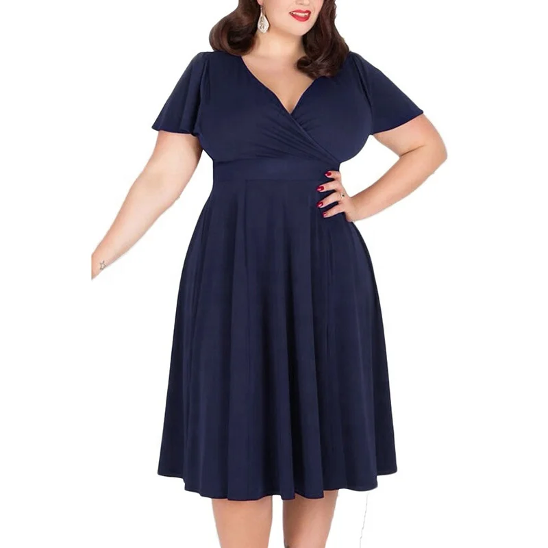 2021 Latest wholesale ladies dress lady elegant Dress plus size summer casual dresses, As picture or customized make
2021 Latest wholesale ladies dress lady elegant Dress plus size summer casual dresses, As picture or customized make