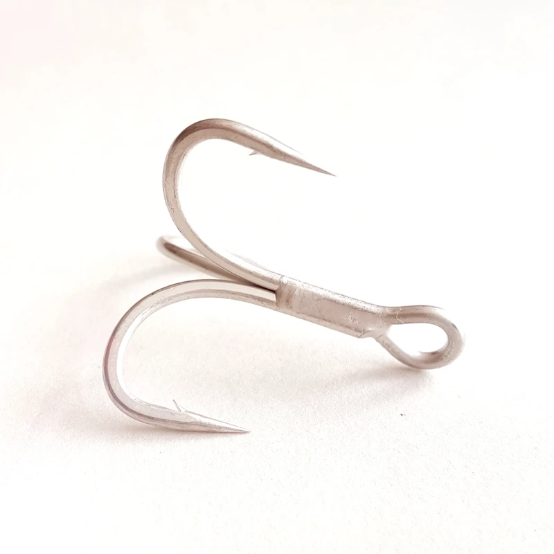 YSWS 6066-4X-NP 100pcs/ bag High Quality High Carbon Steel Fishing 3X strong break round treble hooks lure hook
YSWS 6066-4X-NP 100pcs/ bag High Quality High Carbon Steel Fishing 3X strong break round treble hooks lure hook