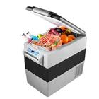 Mini portable solar car cooler box fridge freezer refrigerator