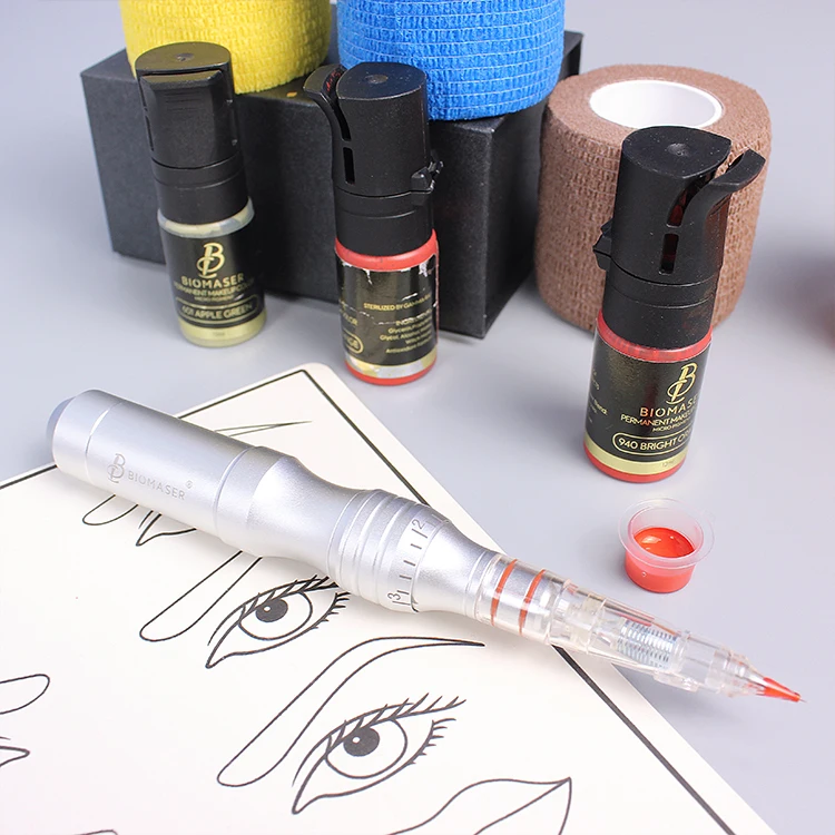Biomaser Mini P70 Custormize Logo Microblading Professional Famisoo Permanent Make up Machine Tattoo Kit 0-12V 2A Worldwide Plug
Biomaser Mini P70 Custormize Logo Microblading Professional Famisoo Permanent Make up Machine Tattoo Kit 0-12V 2A Worldwide Plug