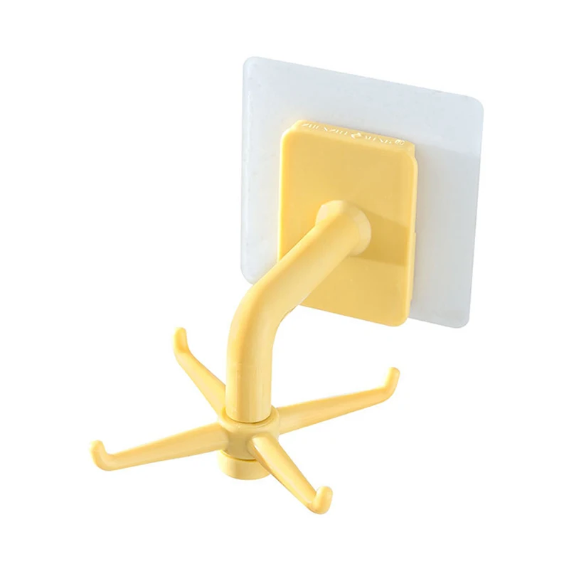 360 Rotating Self Adhesive Bathroom Kitchen Towel Utensils Organizer Rack Plastic Wall Mount Utility Hook for Hanging
360 Rotating Self Adhesive Bathroom Kitchen Towel Utensils Organizer Rack Plastic Wall Mount Utility Hook for Hanging