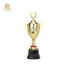 Metal Silver Trophy Sports Trophy Cup Metal Plated Silver And Gold Trophy Cup