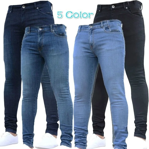 Autumn Winter New Men Fashion Casual Pants Super Skinny Jeans Slim Denim Leggings Fashion Mens Trousers
Autumn Winter New Men Fashion Casual Pants Super Skinny Jeans Slim Denim Leggings Fashion Mens Trousers