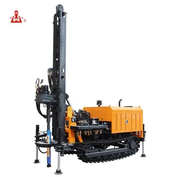 KW180 200 m depth water well diesel column drilling machine, View mine drilling rig, Kaishan Product