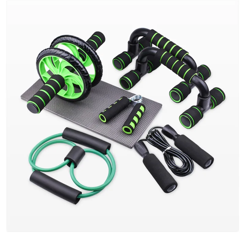 5-in-1 AB Wheel Roller Kit A B Roller Pro with Push-UP Bar, Hand Griper, Jump Rope and Knee Pad, As shown
5-in-1 AB Wheel Roller Kit A B Roller Pro with Push-UP Bar, Hand Griper, Jump Rope and Knee Pad, As shown