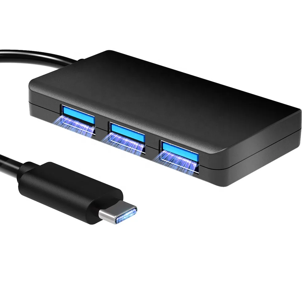 USB C Hub 4 Ports USB Type C to USB 3.0 Hub Adapter with Charging Port for Laptop Flash Drives Camera
USB C Hub 4 Ports USB Type C to USB 3.0 Hub Adapter with Charging Port for Laptop Flash Drives Camera