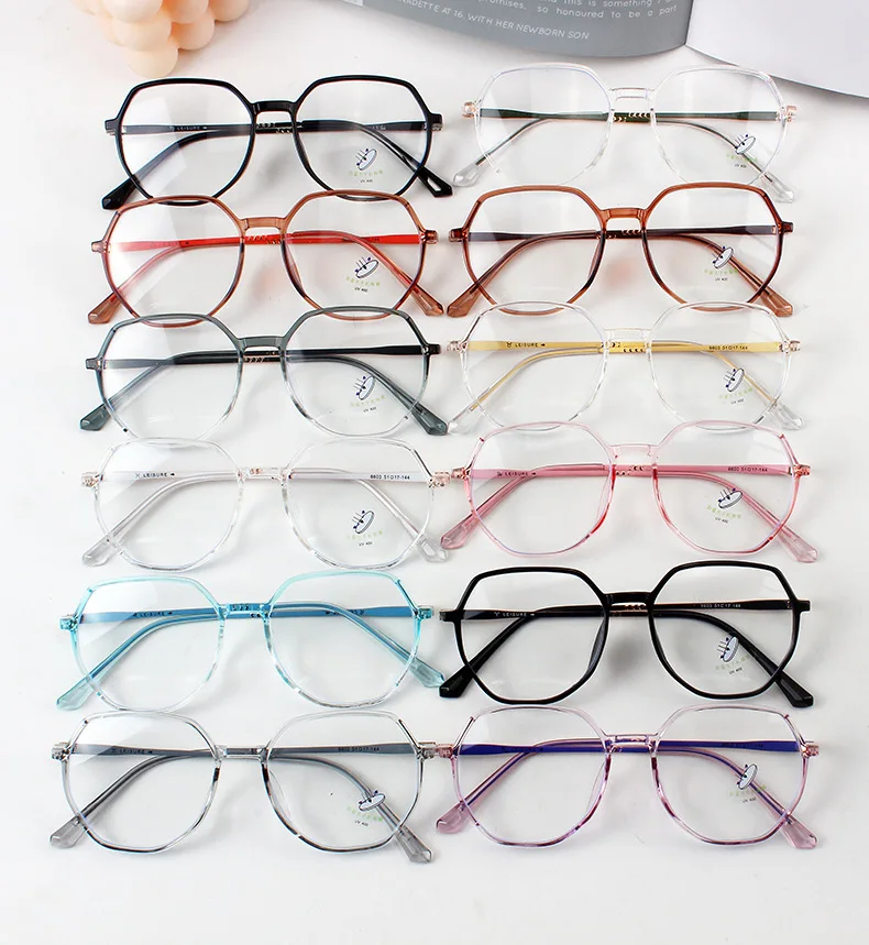 8803 New Arrival Big Anti Blue Light Blocking Metal Frame Optical Glasses Eyeglasses, As picture or custom colors
8803 New Arrival Big Anti Blue Light Blocking Metal Frame Optical Glasses Eyeglasses, As picture or custom colors