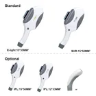 Ipl Handles Ipl 2 Handles Ipl Hair Removal Ipl Laser 2 Handles Portable/Permanent Hair Removal For Men/Ipl Depilacion