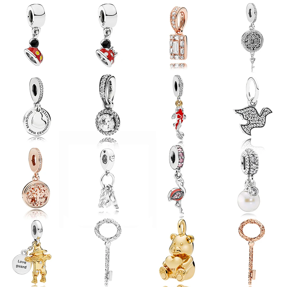 NEW 2021 100% 925 Sterling Silver Good Fortune Carp Shine Bear Family Pendant Charm Fit DIY Original Women Bracelet Jewelry Gift
NEW 2021 100% 925 Sterling Silver Good Fortune Carp Shine Bear Family Pendant Charm Fit DIY Original Women Bracelet Jewelry Gift