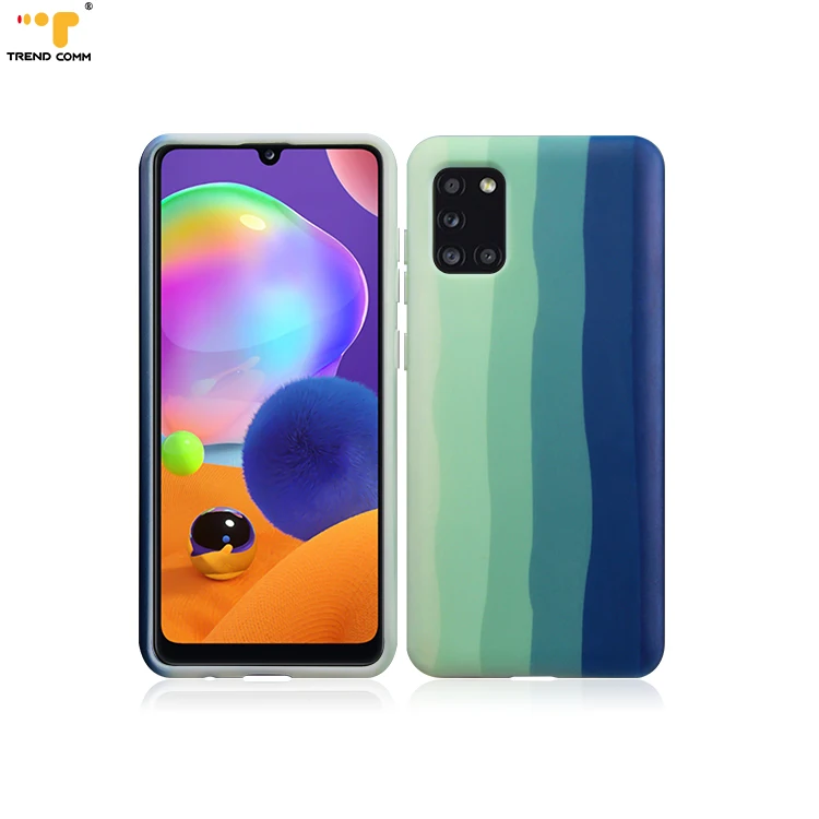 Rainbow Stripes Silicone Mobile Cover Popular A51 A31 Phone Cases For Samsung A71 Case
Rainbow Stripes Silicone Mobile Cover Popular A51 A31 Phone Cases For Samsung A71 Case