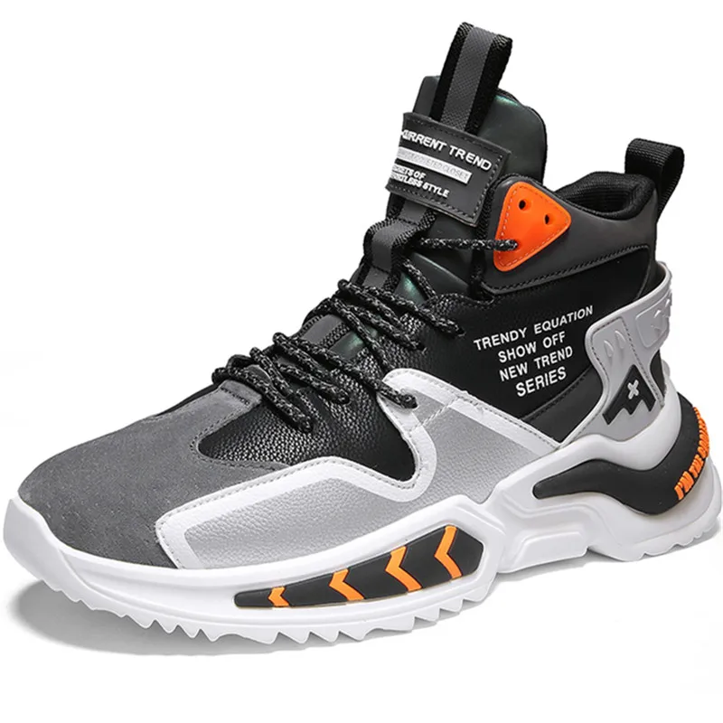 2021 Fashion Breathable Reflective Male Chunky Sneakers Lace-Up Designer Shoes Men High Top High Quality Casual Men's Shoes
2021 Fashion Breathable Reflective Male Chunky Sneakers Lace-Up Designer Shoes Men High Top High Quality Casual Men's Shoes