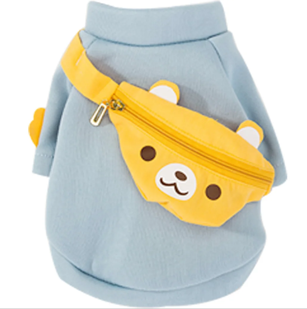 Cute Cartoon Backpack Dog Cat coat Sweater Pet Clothes spring designer luxury dog clothes spring
Cute Cartoon Backpack Dog Cat coat Sweater Pet Clothes spring designer luxury dog clothes spring