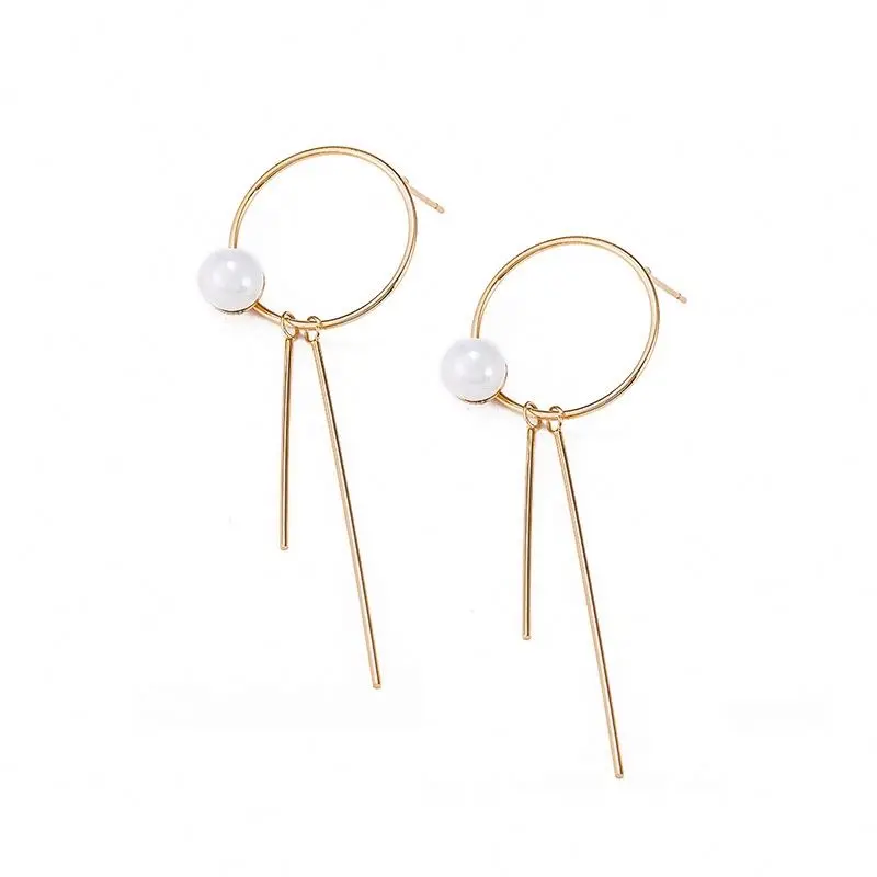 Vintage Gold Plated Fashion Jewelry Pearl Pendant Stud Earring,Long Pendants Studded Hoop Earrings
Vintage Gold Plated Fashion Jewelry Pearl Pendant Stud Earring,Long Pendants Studded Hoop Earrings