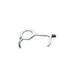 Coustom Design Key No Touch Bottle Hnadle Tool Door Opener Keychain For Mobile