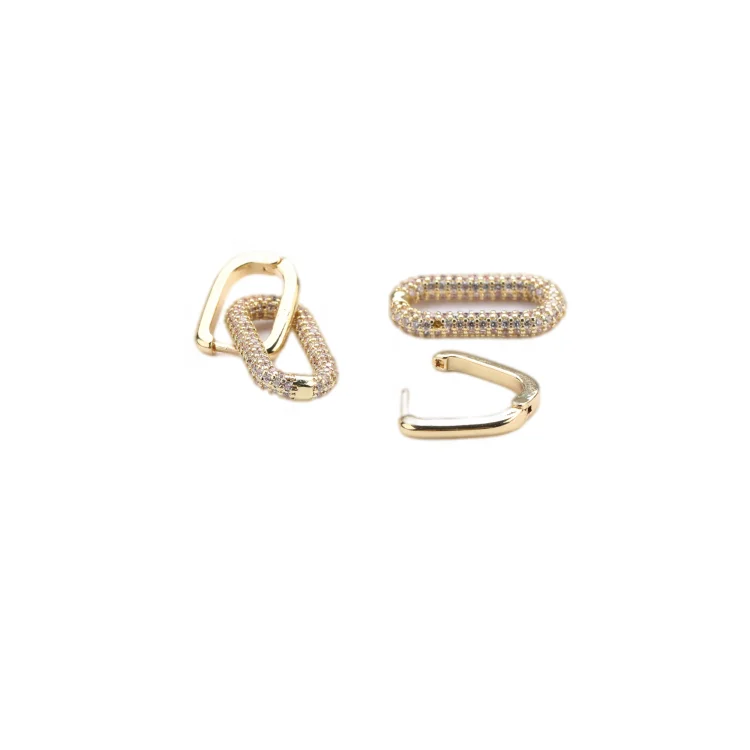 Fashion Jewelry KC Gold Plated Zircon Oval Shape Pendant Huggie Earrings CZ Hoop Earrings Women Joyas Accesories for Woman 2021
Fashion Jewelry KC Gold Plated Zircon Oval Shape Pendant Huggie Earrings CZ Hoop Earrings Women Joyas Accesories for Woman 2021