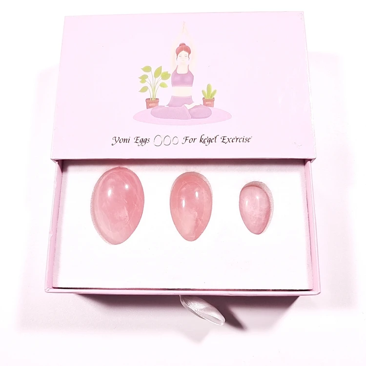 Factory hot sale Jade Yoni Eggs Stick 3 Pcs Drilled Natural Quartz Crystal Jade Eggs Massage Stone for new sale
Factory hot sale Jade Yoni Eggs Stick 3 Pcs Drilled Natural Quartz Crystal Jade Eggs Massage Stone for new sale