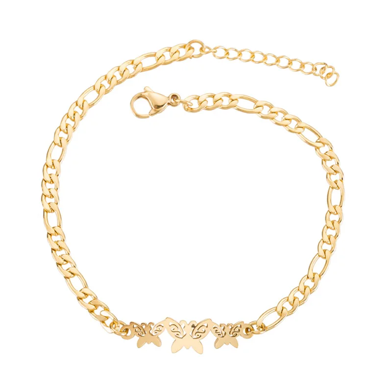 Hot sale gold plated stainless steel cute charm women butterfly bracelet, Gold/steel/rose gold
Hot sale gold plated stainless steel cute charm women butterfly bracelet, Gold/steel/rose gold