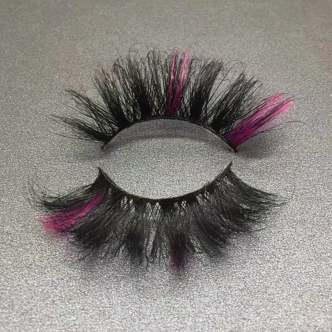 wholesale two tone color fluffy wispy natural lashes 3d 25mm black purple colorful mink eyelashes, Natural black
wholesale two tone color fluffy wispy natural lashes 3d 25mm black purple colorful mink eyelashes, Natural black