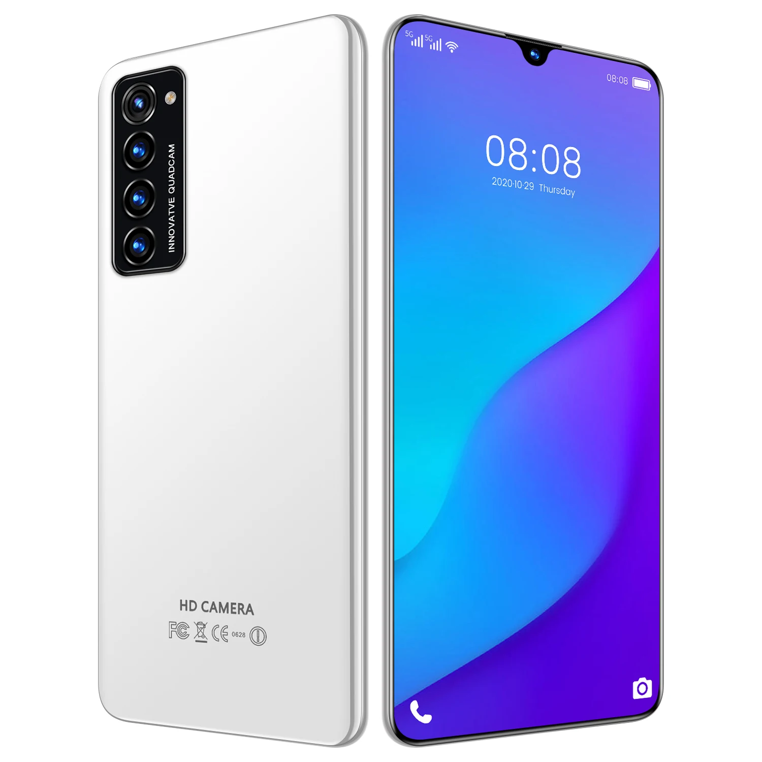 7.2 Inch HD Full Screen Rimo8 5G Wifi Face Unlock Android 10.0 Track Location 4G Network Mobile Phones, 3 colors
7.2 Inch HD Full Screen Rimo8 5G Wifi Face Unlock Android 10.0 Track Location 4G Network Mobile Phones, 3 colors