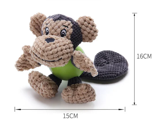 Sound Production Pet Plush Toy Cat Teeth Cleaning Cartoon Dog Training Toy Eco-friendly Rubber Entertaining Toy
Sound Production Pet Plush Toy Cat Teeth Cleaning Cartoon Dog Training Toy Eco-friendly Rubber Entertaining Toy