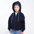 DATA STUDIO Breathable Hooded Printed Long Sleeve Fashion Design 100% COTTON Solid Hoodie Boys