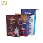 Water proof kraft paper PP coated laminated cement sack pp woven bag