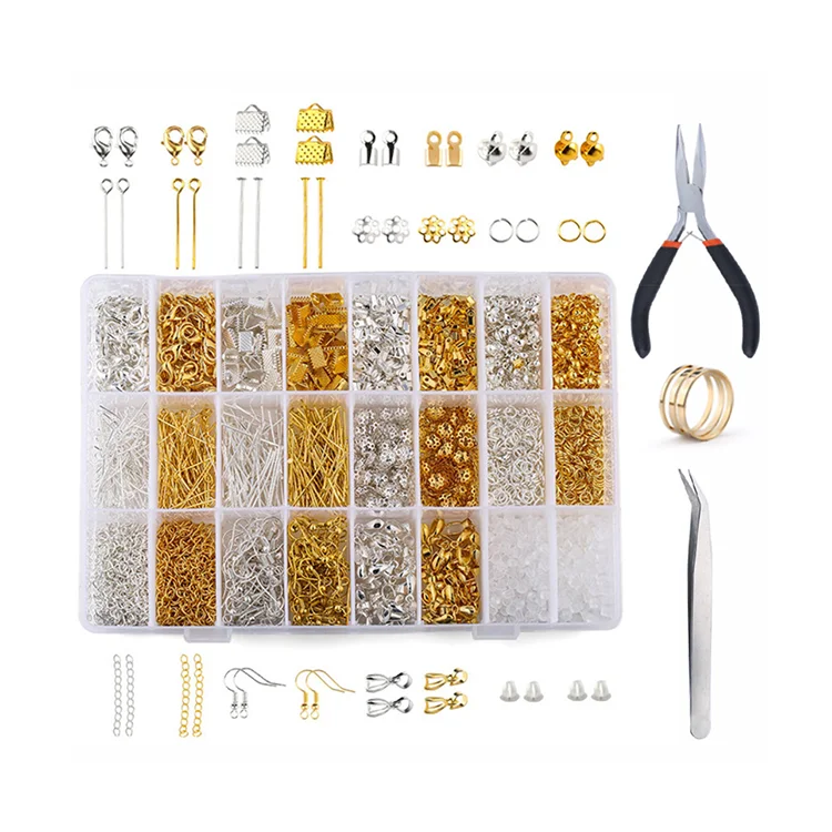 Wholesale Alloy Set Jewellery Making Supplies Kit for DIY Jewellery Making for Earrings, Necklace, Bracelet, Multi color
Wholesale Alloy Set Jewellery Making Supplies Kit for DIY Jewellery Making for Earrings, Necklace, Bracelet, Multi color