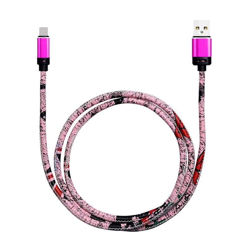 Ready To Ship Premium Good Compatibility Leather Data Cables Micro Usb C Cable For Iphone, Colorful(pattern can also be customized )
Ready To Ship Premium Good Compatibility Leather Data Cables Micro Usb C Cable For Iphone, Colorful(pattern can also be customized )