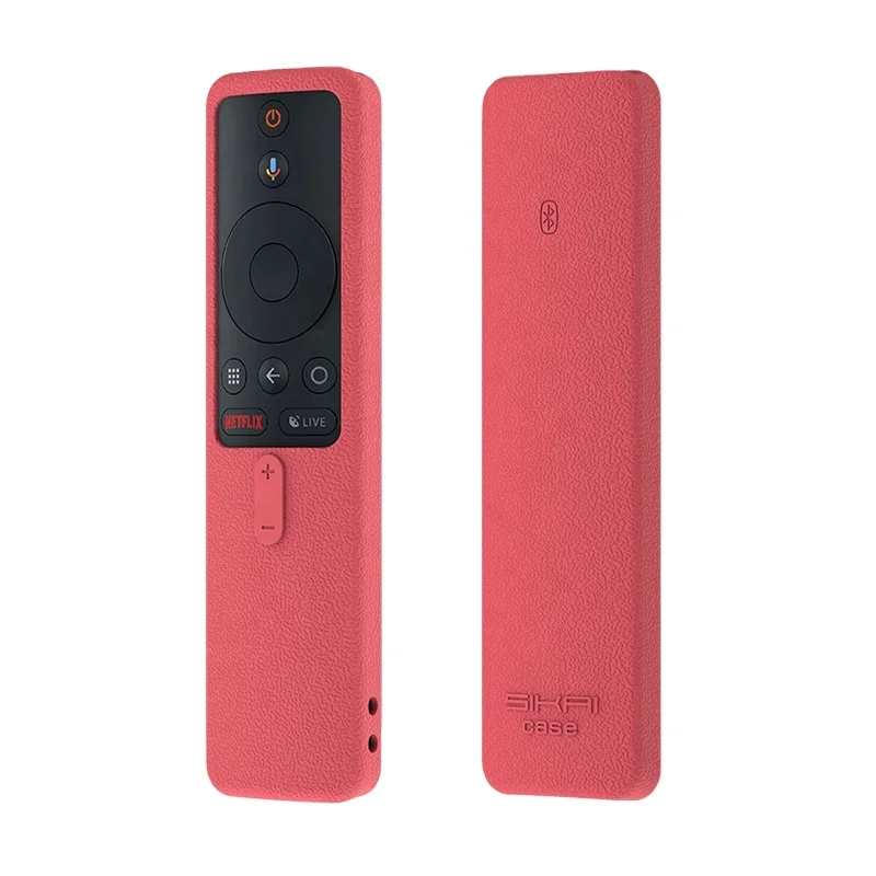 SIKAI Hot Sale TV Remote Control Case for Xiaomi MI Box S Silicone Remote Protective Cover TV Controller Case with Loop, Red, black, blue, light blue, green
SIKAI Hot Sale TV Remote Control Case for Xiaomi MI Box S Silicone Remote Protective Cover TV Controller Case with Loop, Red, black, blue, light blue, green