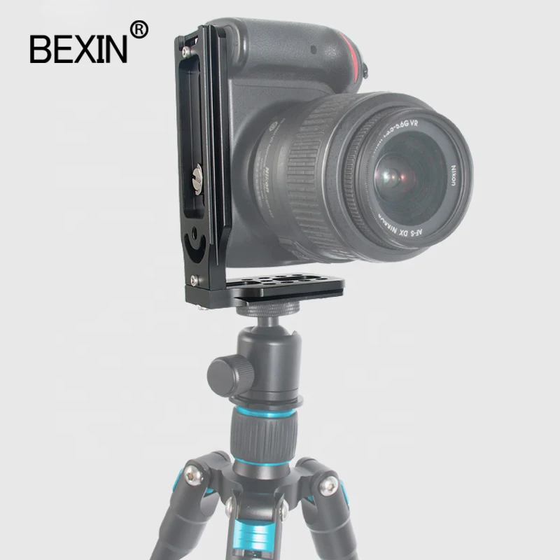 BEXIN camera l plate universal quick release L bracket plate dslr stand photography shooting l shape mount for DSLR camera clamp, Black
BEXIN camera l plate universal quick release L bracket plate dslr stand photography shooting l shape mount for DSLR camera clamp, Black