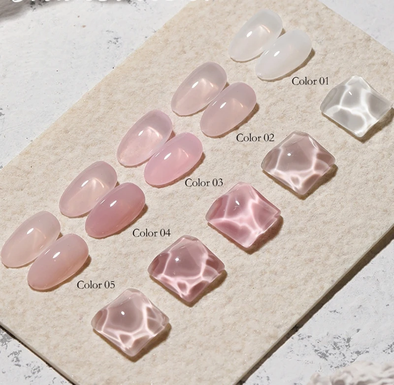 VDN Jelly Clear Nude Pink Gel Nail Polish Transparen Colors Milky White Sheer Pink Profession Nails Supplies Salon Private label
VDN Jelly Clear Nude Pink Gel Nail Polish Transparen Colors Milky White Sheer Pink Profession Nails Supplies Salon Private label