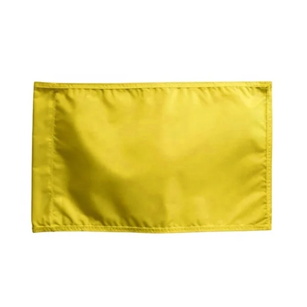 Hot Selling Cheap Yellow Golf Tube Flags