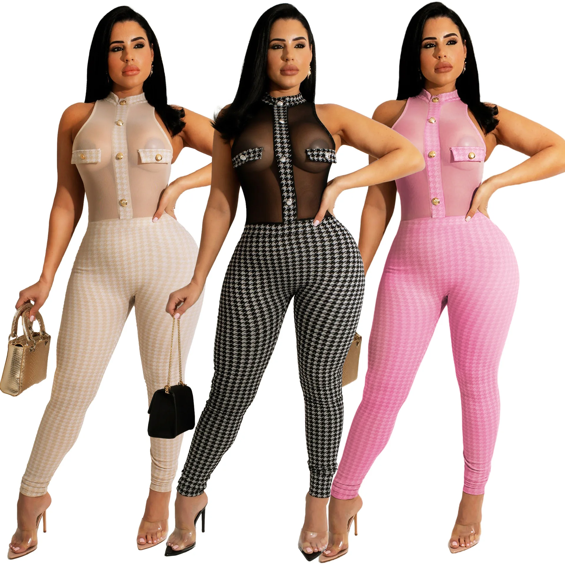 2022 Bodysuit Mesh See Through Legging One Pieces Woman Bodysuits Sexy Rompers Womens Jumpsuit, Customized jumpsuits women
2022 Bodysuit Mesh See Through Legging One Pieces Woman Bodysuits Sexy Rompers Womens Jumpsuit, Customized jumpsuits women