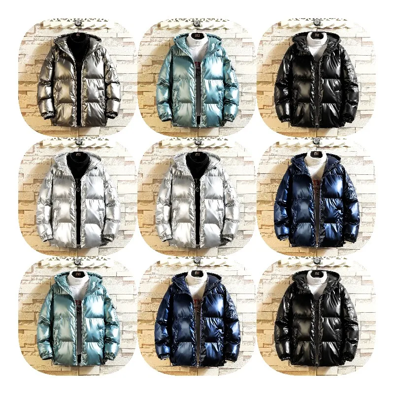 2022 Winter Fashion Thick Hooded Loose Shiny Quilted Jacket Men's Wide Mouth Loose Casual Jacket Quilted Jacket
2022 Winter Fashion Thick Hooded Loose Shiny Quilted Jacket Men's Wide Mouth Loose Casual Jacket Quilted Jacket