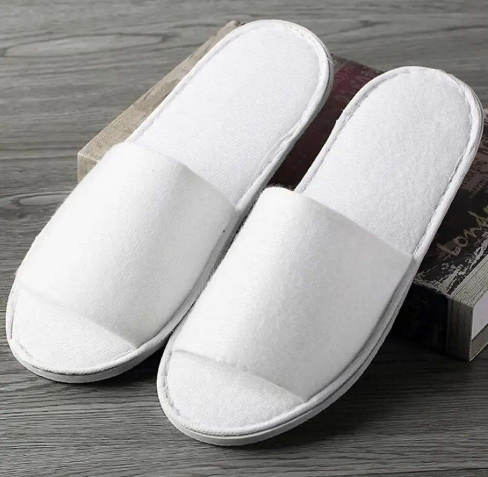 10pairs /1pair High Quality New Simple Hotel Slippers Open Toe Disposable Travel Spa Slippers Non-slip Breathable Slippers
10pairs /1pair High Quality New Simple Hotel Slippers Open Toe Disposable Travel Spa Slippers Non-slip Breathable Slippers