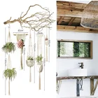 Factory direct sale Interior decoration rope macrame plant hanger