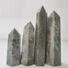 Wholesale natural crystal folk crafts ruby zoisite points Crystal Points Crystal Towers for healing