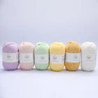 MELODY cotton Washable tube acrylic blend knitting Crochet Yarn for Home Projects