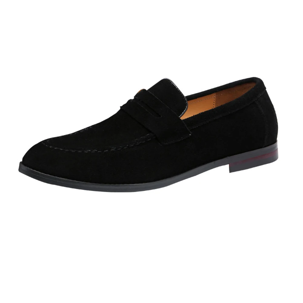 37-44 Big Size Men Women Genuine Leather Suede Penny Loafer Round Toe Causal Loafers Shoe Wedding Dress Shoe 206-1 
37-44 Big Size Men Women Genuine Leather Suede Penny Loafer Round Toe Causal Loafers Shoe Wedding Dress Shoe 206-1