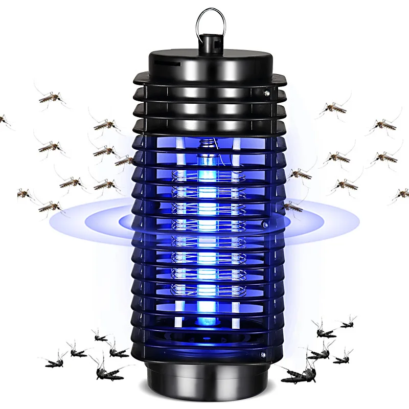 

DDA206 Mosquito Repeller Indoor Rechargeable Electric Bug Roach Zapper Trap Lamp LED Electronic Insect Mosquito Killer Lamp, Black