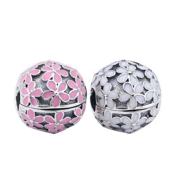 New design iced out flower clips charm bracelet diy style handmade beads for Pan jewelry
New design iced out flower clips charm bracelet diy style handmade beads for Pan jewelry