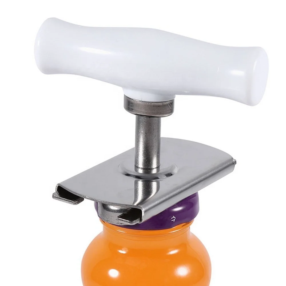 Adjustable Stainless Steel Manual Can Opener Bottle Opener Easy To Use Kitchen Tools, White and silver
Adjustable Stainless Steel Manual Can Opener Bottle Opener Easy To Use Kitchen Tools, White and silver